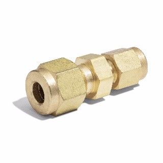 缩径接头,1/4英寸内螺纹至1/8英寸内螺纹,黄铜,2/包图片