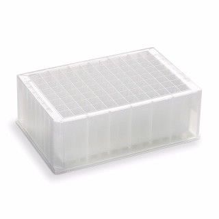 滤光片微孔板,96孔,聚丙烯,带5µm玻璃纤维膜,2 mL/孔,长嘴型,25/包图片