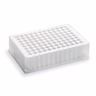 过滤器微孔板,96孔,聚丙烯,带0.45µm聚丙烯膜,800µL/孔,短滴落,25/包图片