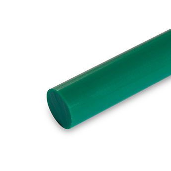 聚甲醛共聚物,棒, Acetal, Copolymer POMC, Green, 25mm直径图片