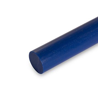 聚甲醛共聚物,棒, Acetal, Copolymer POMC, Blue, 25mm直径图片