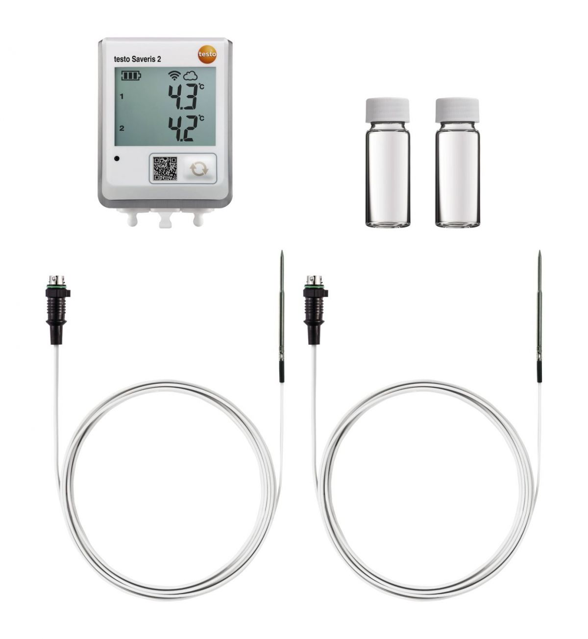 testo Saveris 2 WiFi温度记录仪冰箱温度监测套装图片