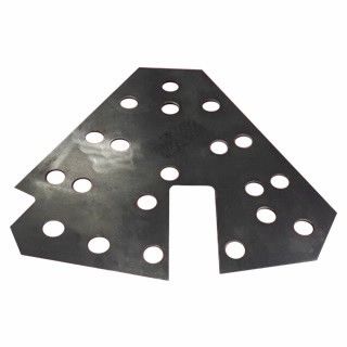 Heater clamping plate, for NHS-35 diffusion pump图片
