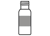 Vial, screw top, clear, write-on spot, certified, 2 mL, 1,000/pk. Vial size: 12 x 32 mm (12 mm cap)图片