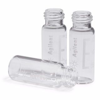 样品瓶,螺口,2 mL,透明,经认证,100/包图片
