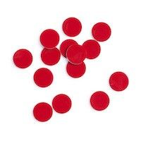 Septa, red PTFE/silicone/red PTFE, for 8-425 vials, 100/pk图片