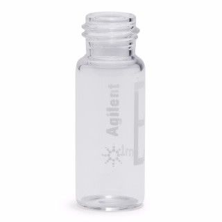 Vial, screw top, clear, deactivated (silanized), certified, 2 mL, 100/pk. Vial size: 12 x 32 mm (12 mm cap)图片