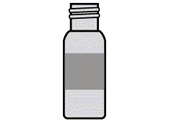 Vial, screw top, 2 mL, amber, write-on spot, certified, 2 mL, 1,000/pk. Vial size: 12 x 32 mm (12 mm cap)图片