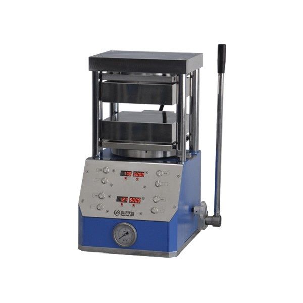 RYJ-600EG1双平板热压机,手动12吨,500℃图片