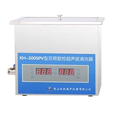 KH-300SPV型台式双频数控超声波清洗器图片