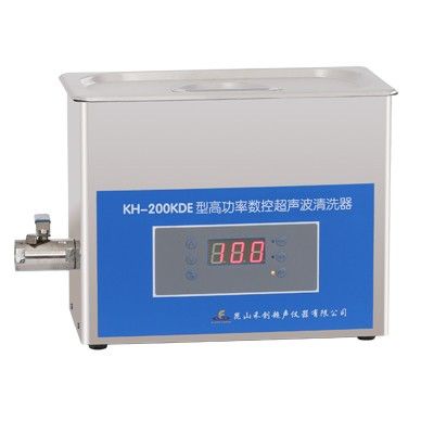 KH-200KDE型台式高功率数控超声波清洗器图片