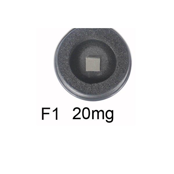 F1级砝码20mg图片