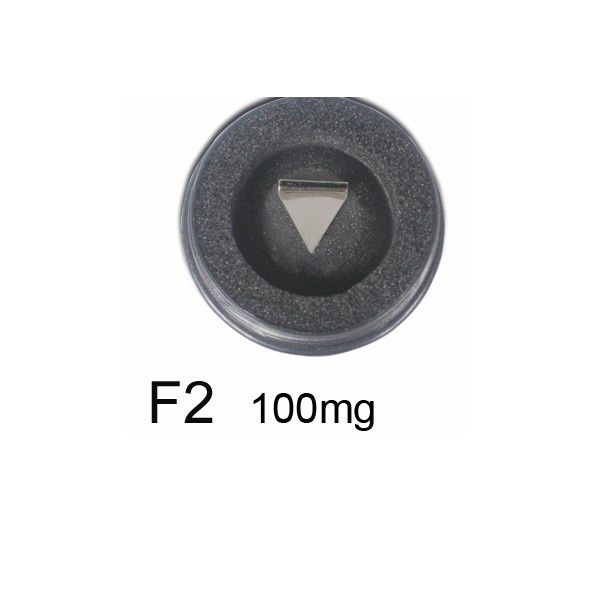 F2级砝码100mg图片
