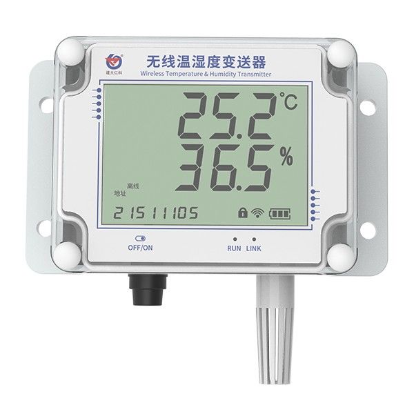 RS-WS-LORA-DC-1D LORA大屏温湿度采集器图片