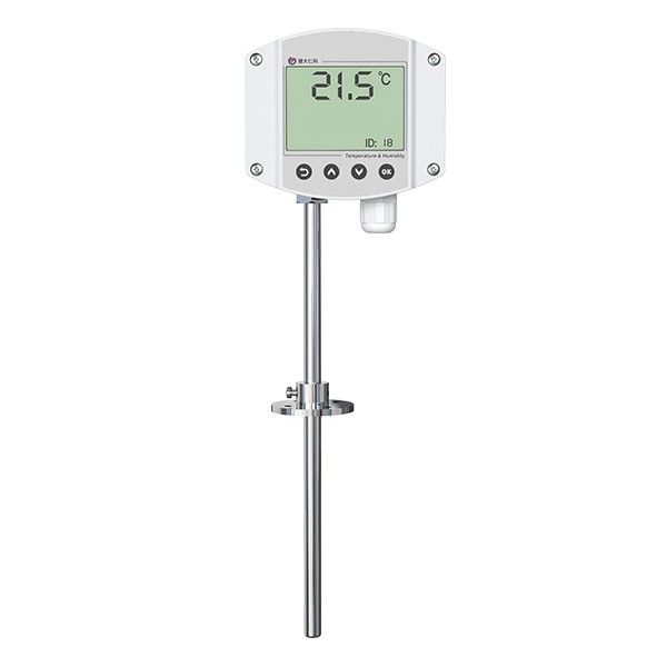 RS-WD-x-9C-LCD模拟量型工业风管式液晶温度变送器图片