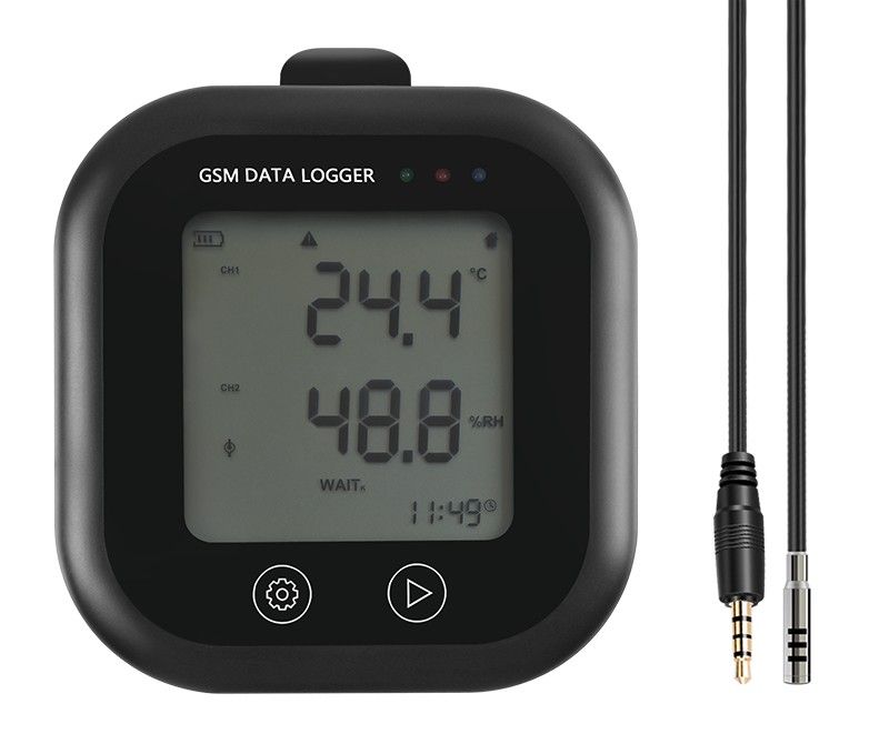 GSM-200E短信报警温湿度记录仪图片