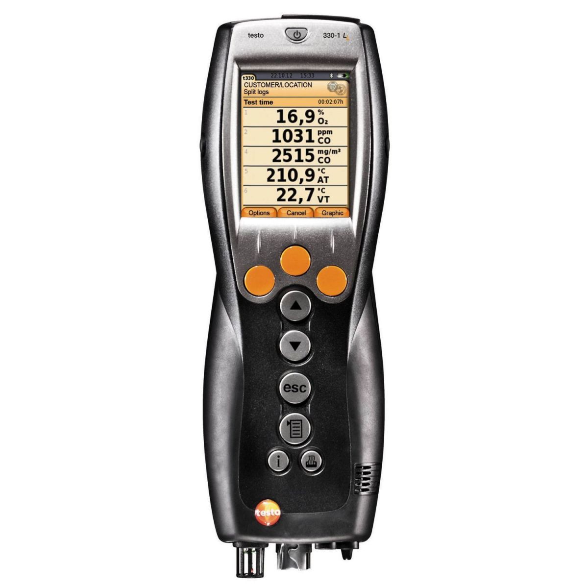 testo 330-1 LL专业型烟气分析仪图片
