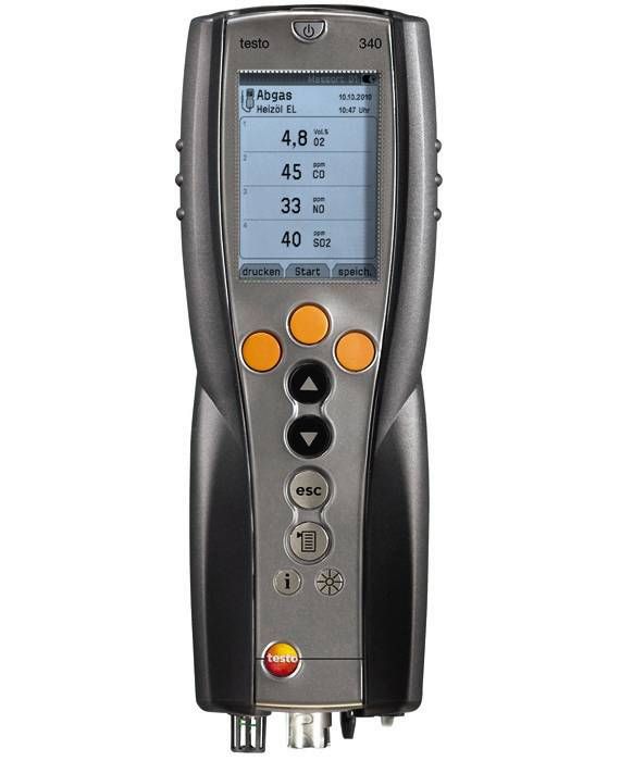 testo 340工业烟气分析仪升级版图片