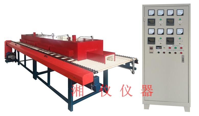Kl型电加热实验辊道炉图片