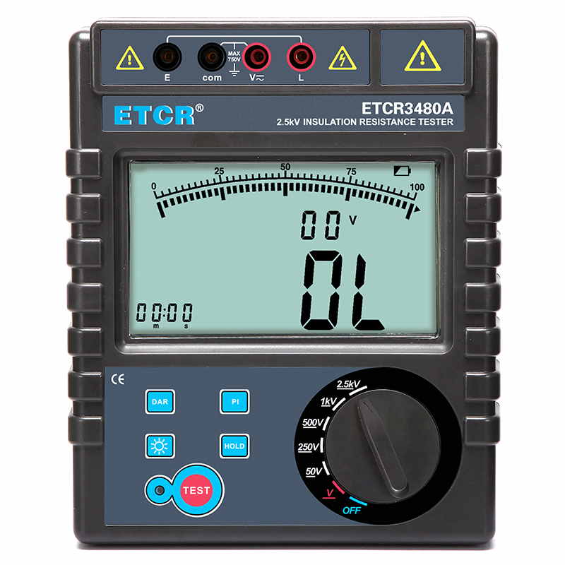 ETCR3480A绝缘电阻表图片