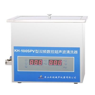 KH-100SPV型台式双频数控超声波清洗器图片