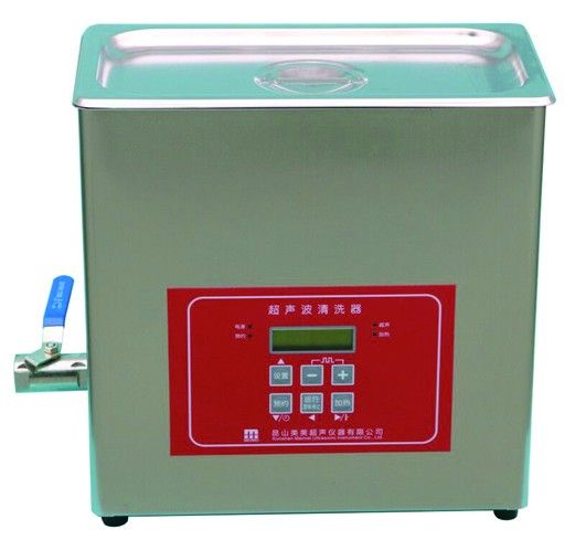 KM-100DE中文液晶台式超声波清洗器图片