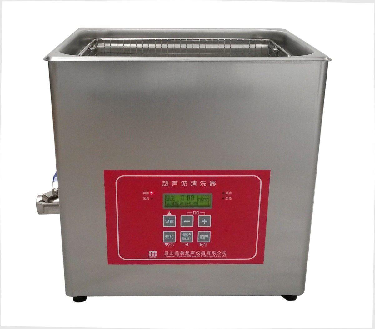 KM-5200DB中文液晶台式超声波清洗器图片