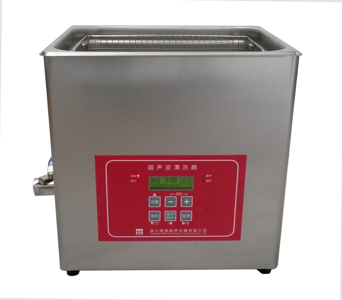 KM-300DB中文液晶台式超声波清洗器图片