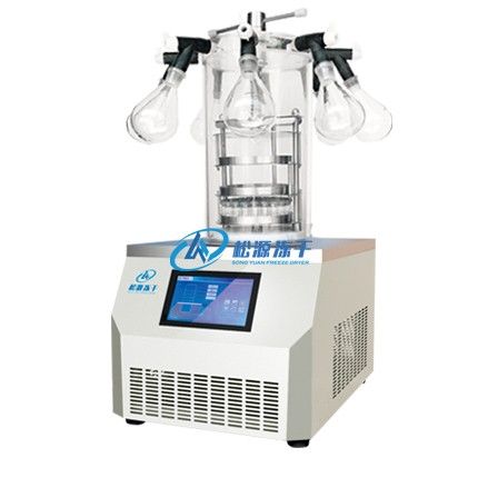 LGJ-10多歧管压盖型真空冷冻干燥机(0.08㎡)图片