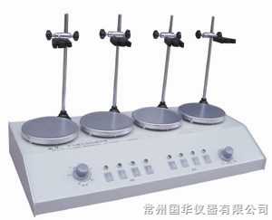 HJ-4多头磁力加热搅拌器图片