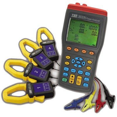 TES-3600N三相电力分析仪图片