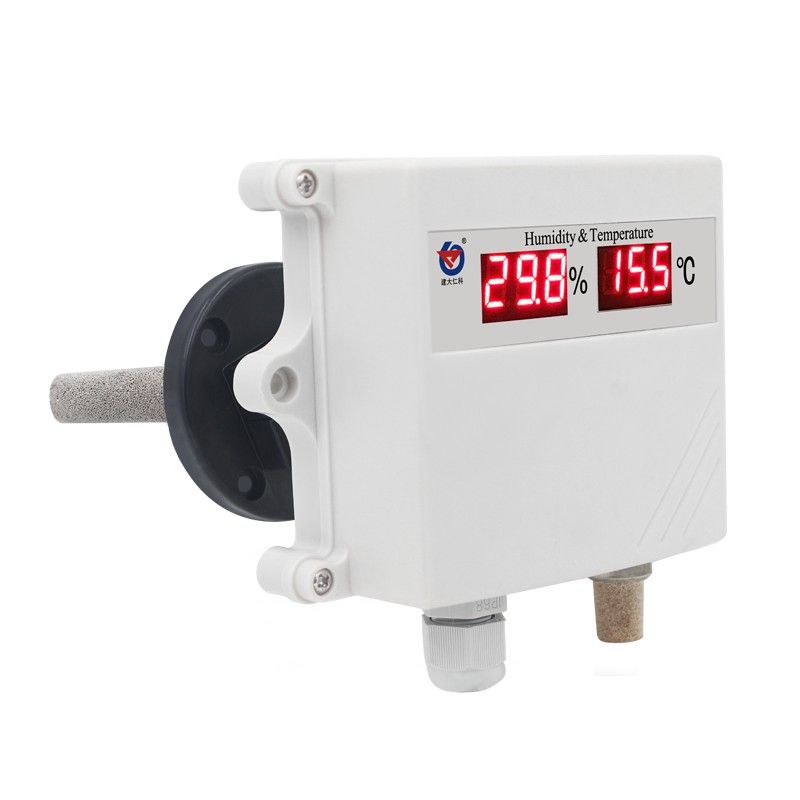 RS-WS-WIFI-SMG-FL/LW WIFI型数显管道式温湿度变送器图片