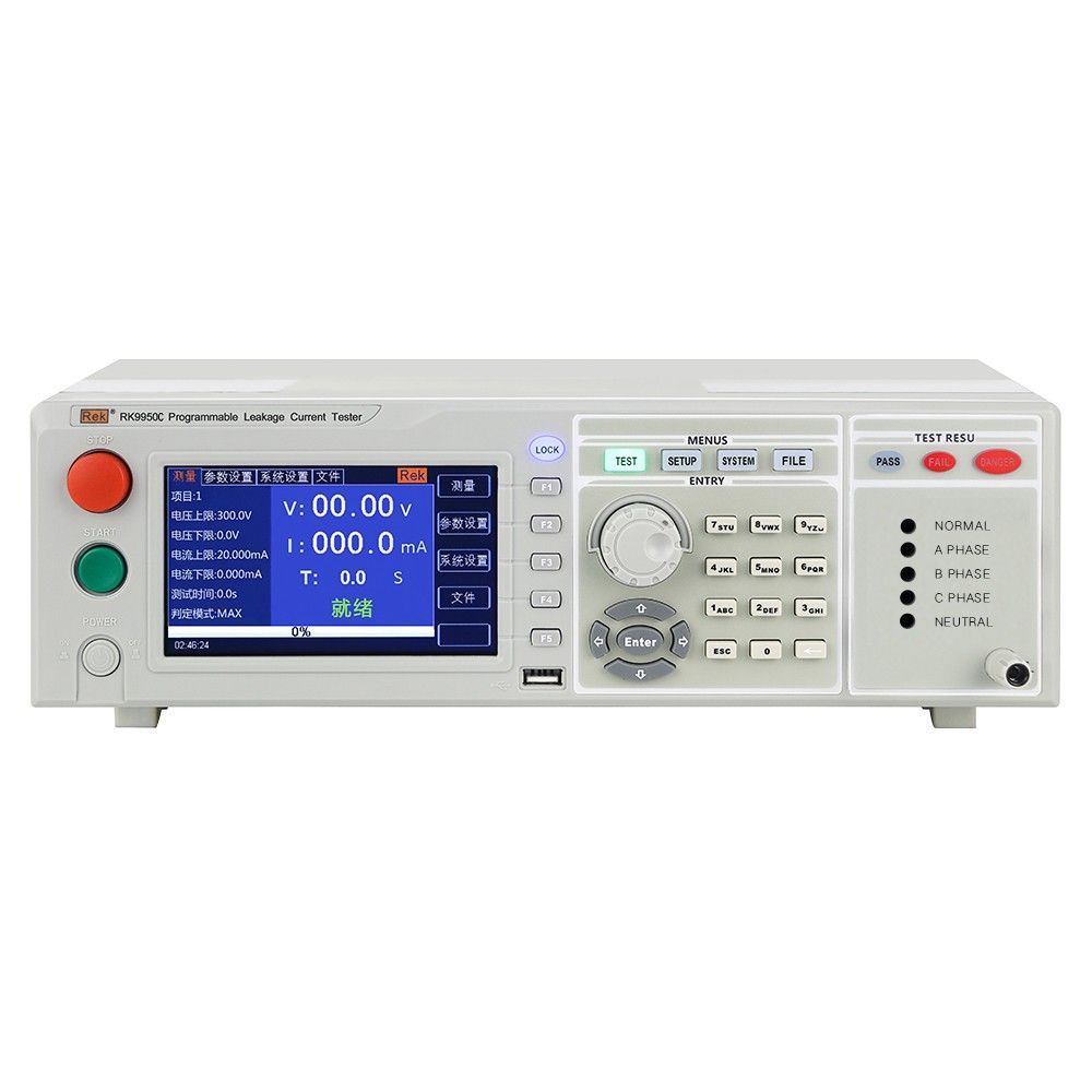 300V RK9950C三相程控泄漏电流测试仪图片