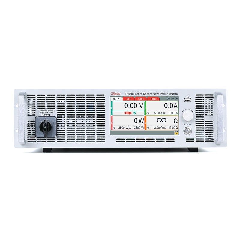 回馈式可编程大功率直流电子负载TH6600L型图片
