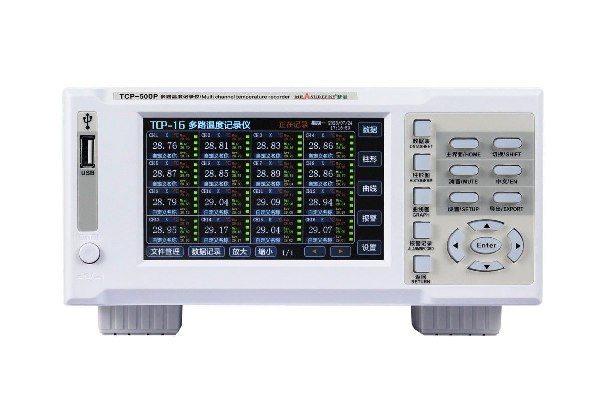 TCP-500P(热电阻)多路温度记录仪图片