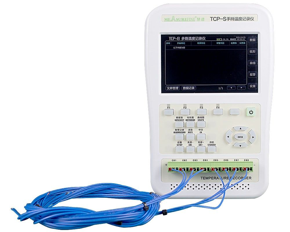 TCP-S手持式多路温度记录仪图片
