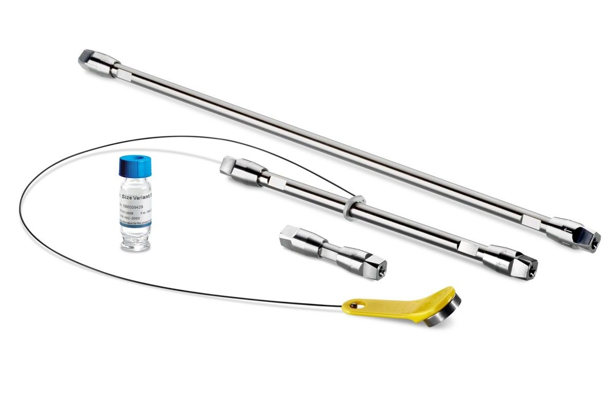 ACQUITY Premier Protein SEC Column, 250Å, 1.7 µm, 4.6 x 150 mm with mAb Size Variant Standard plus Guard, 1/pk图片