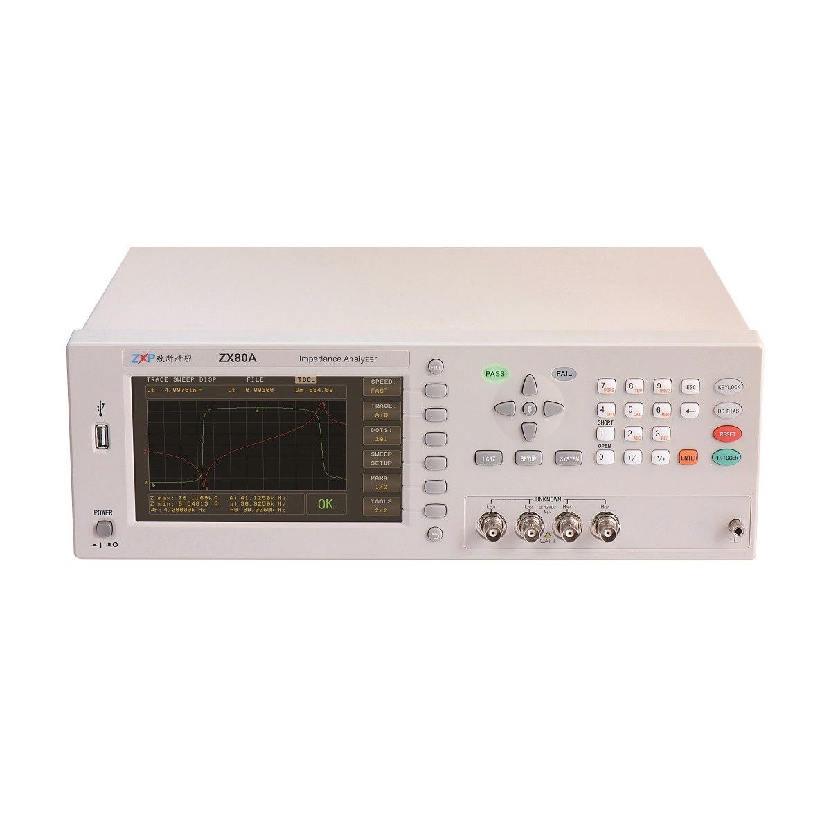 超声阻抗分析仪(5MHz) ZX80A图片