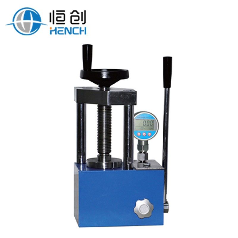 15吨数显两柱加高手动压片机图片