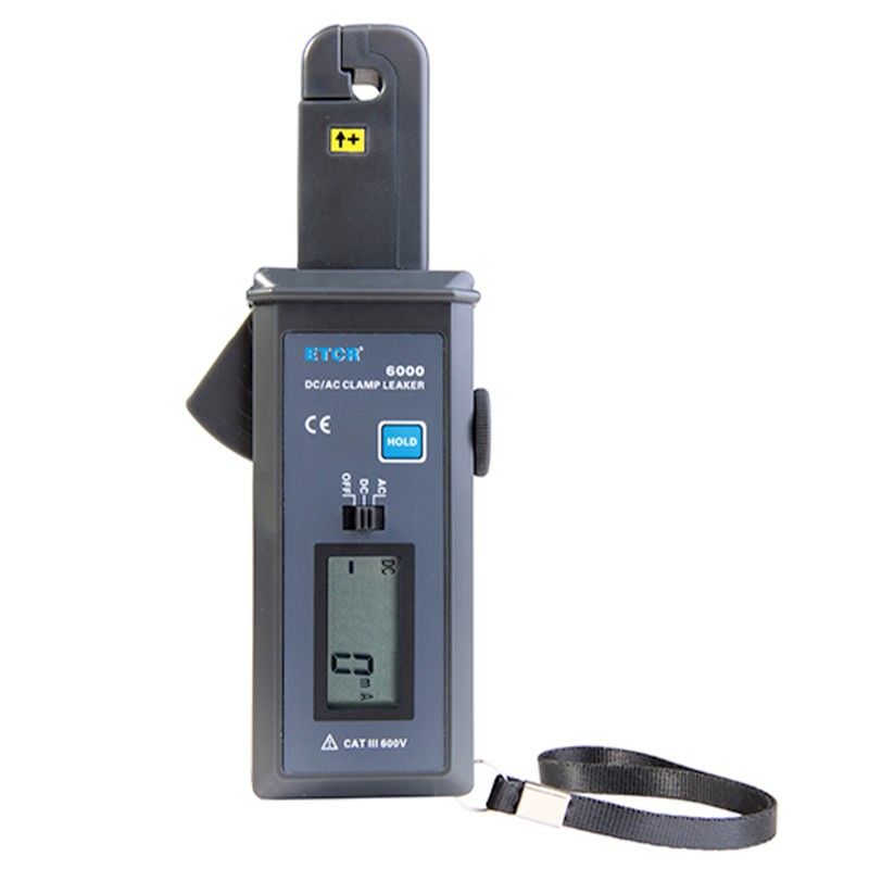 直流交流钳形漏电流表ETCR6000图片