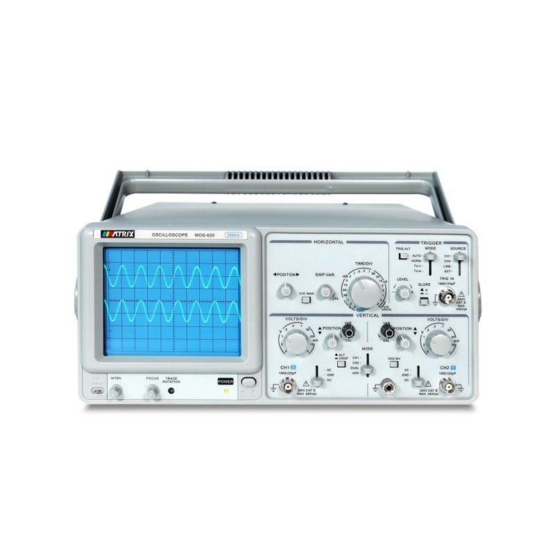 双通道模拟示波器MOS-620图片