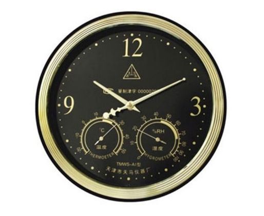 天马温湿度高级石英钟TMWS-A1展示图