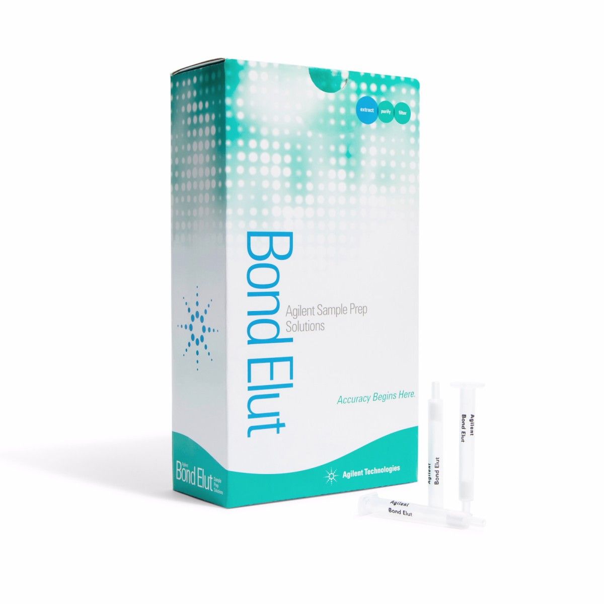 Bond Elut SAX SPE Cartridge, 100 mg, 1 mL, 40µm, 500/pk图片