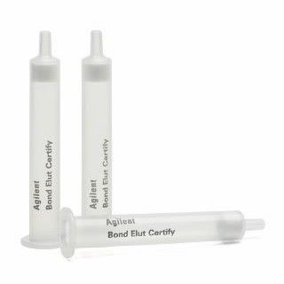 Bond Elut Certify柱,130 mg,3 mL,120μm,50/包图片