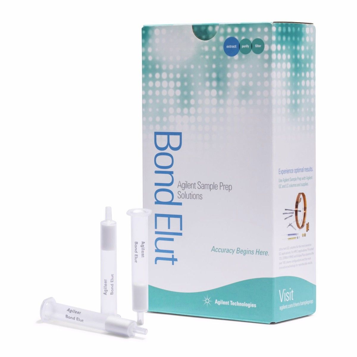 Bond Elut C8柱,500 mg,3 mL,40µm,50/包图片