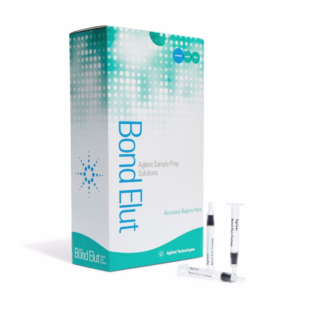 Bond Elut Carbon, 100 mg, 1 mL,100/包图片