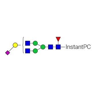 AdvanceBio InstantPC G1FS1α(2,3)/FA2G1S(3)1 N-糖标准品图片