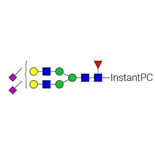 AdvanceBio InstantPC G2FS2α(2,3)/FA2G2S(3)2 N-糖标准品图片
