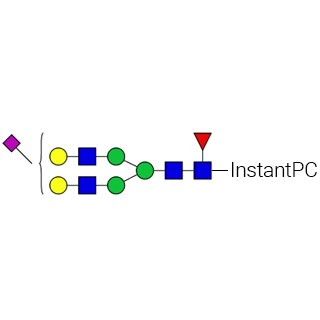 AdvanceBio InstantPC G2FS1α(2,6)/FA2G2S(6)1 N-糖标准品图片