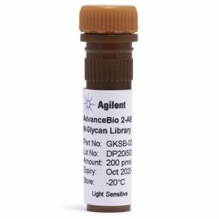 AdvanceBio 2-AB人IgG N-糖文库图片